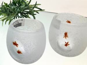 金魚が涼やかで美しいちょい飲み