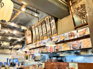 磯丸水産の店内風景