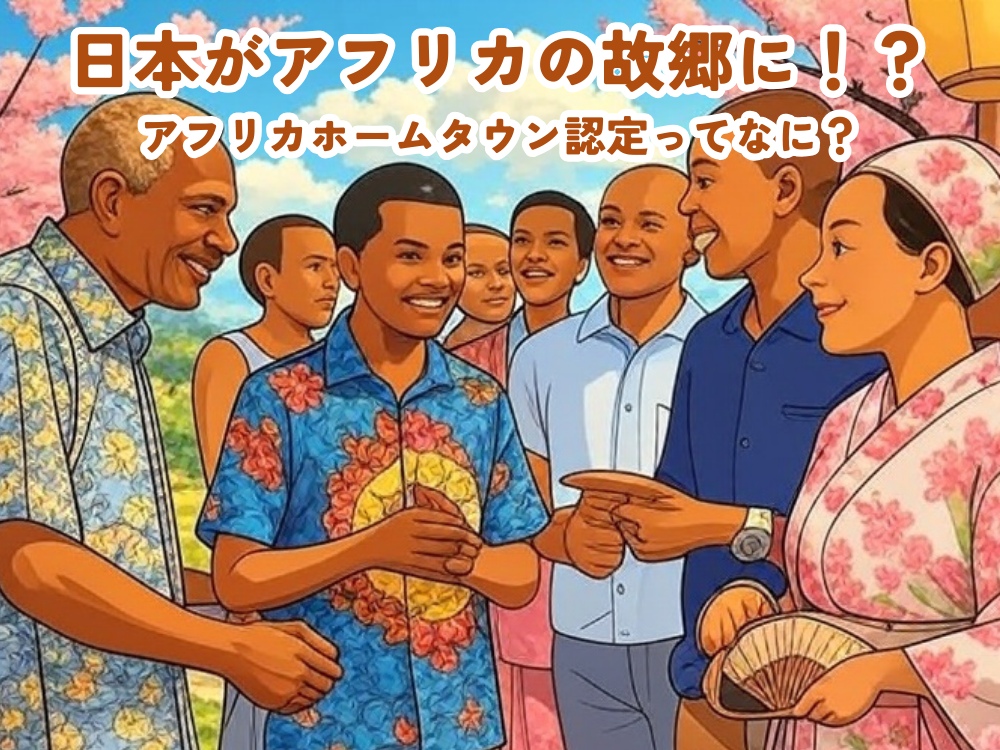 日本がアフリカの故郷に！？アフリカホームタウン認定ってなに？