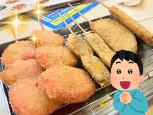 串カツ田中 串カツ登場