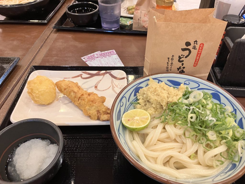 丸亀製麺 おろし醤油 うどーなつ