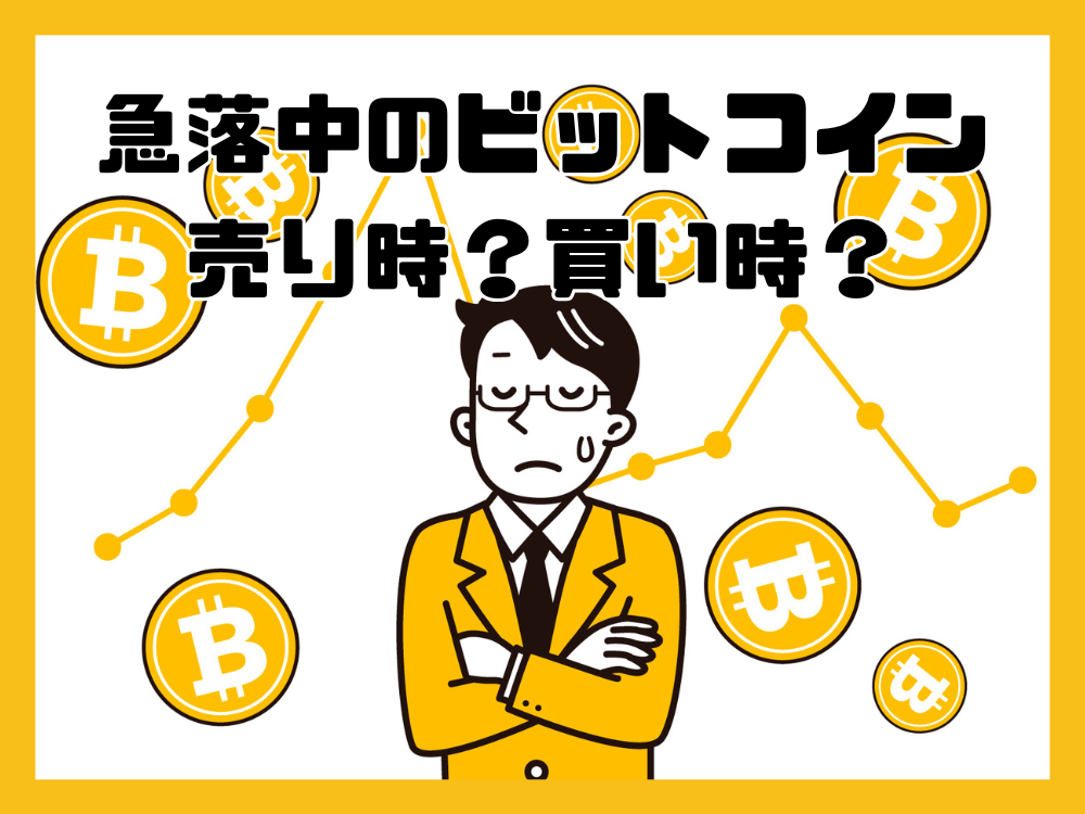 ビットコイン急落…！！ 買い時なのか？逃げ時なのか？