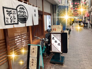 椎名町サンロード商店街　蕎麦屋1