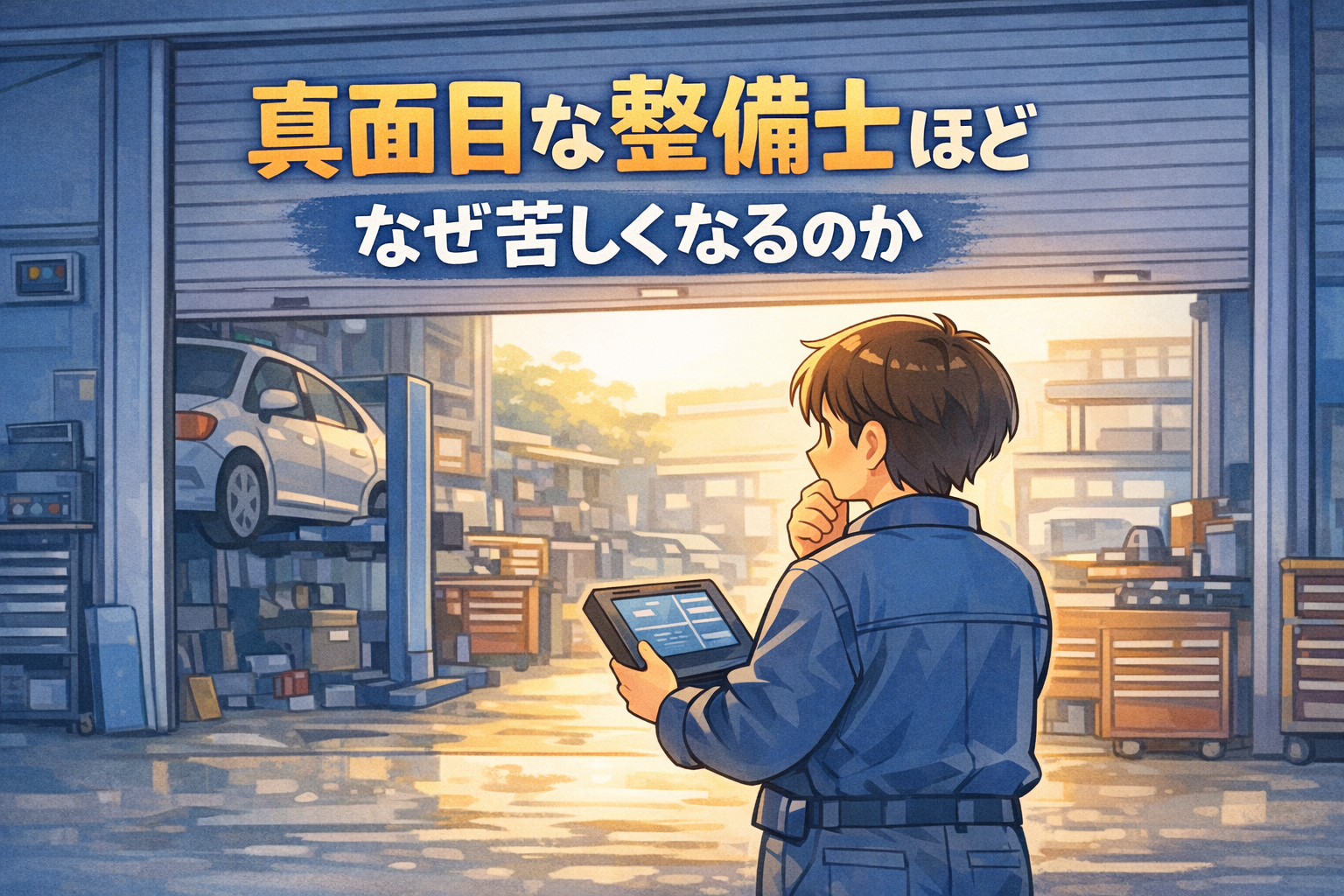 真面目な整備士ほど苦しくなる理由　数字で見える現場のゆがみ