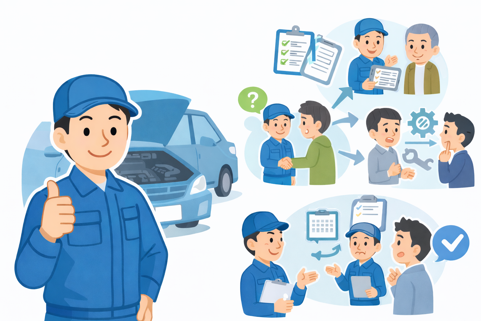 整備士の仕事は、いつからこんなに「考える時間」が増えたのか